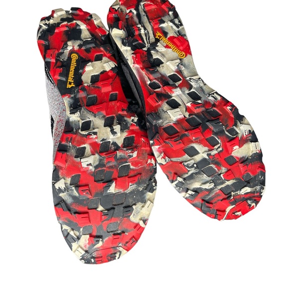 Adidas Terrex Two Parley RED/BLACK/GREY SNEAKERS FU7659 Men's Size 11.5 - Picture 4 of 4